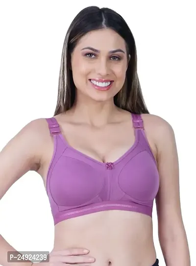 Ladyland Bra for Women Non-Padded, Non-Wired  Full Coverage with Seamless Cup