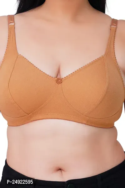 LadyLand Hosiery Classic Bra for Women - Side Support Shaper, Non-Padded, Non-Wired  High Coverage with-thumb5