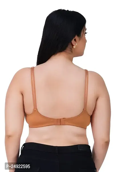 LadyLand Hosiery Classic Bra for Women - Side Support Shaper, Non-Padded, Non-Wired  High Coverage with-thumb2