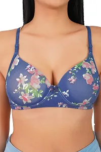 Ladyland Full Coverage Push Up Padded Wire Free Bra-thumb1