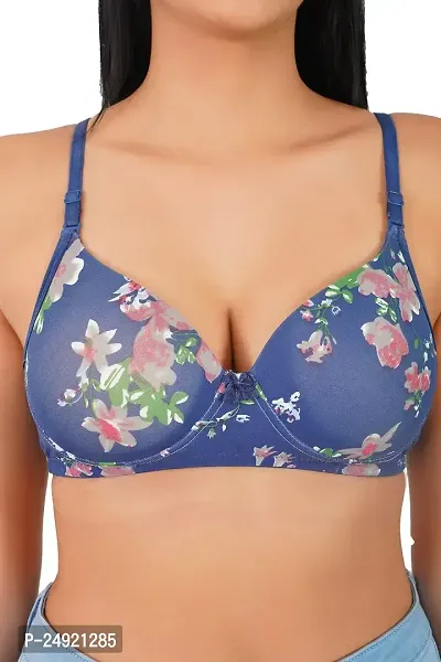 Ladyland Full Coverage Push Up Padded Wire Free Bra-thumb2