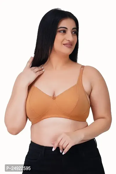 LadyLand Hosiery Classic Bra for Women - Side Support Shaper, Non-Padded, Non-Wired  High Coverage with-thumb0