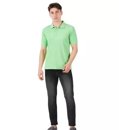 Classic Solid Polo Tshirt For Men