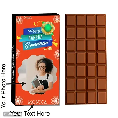 Expelite Personalised Rakhi Return Gifts For Sister - Chocolate Gift For Raksha Bandhan-thumb2