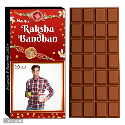 Expelite Personalized Rakhi Gifts For Brother - Rakshabandhan Chocolate Gift For Bro