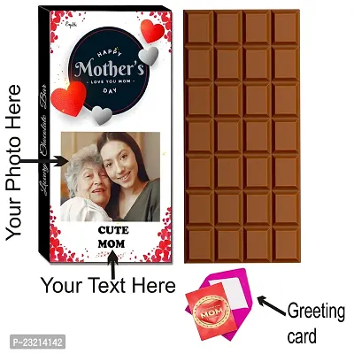 Expelite Customized Mothers Day Greeting Card and Chocolate Gift Box for Grandma 100 Grams-thumb2