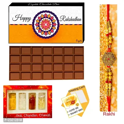 Expelite Rakhi Special Gifts For Brother - Rakshabandhan Chocolate Gift With Rakhi Combo