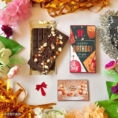 Expelite Happy Birthday Chocolate Bar Gift Box for Boy Friend -100 gm Happy Birthday to You Chocolate Gift for Girlfriend