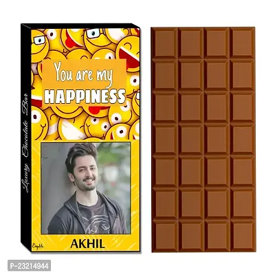 Expelite Personalised You are My Happiness Chocolate gift bar - 100 grams Special Chocolate Gift