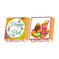 Expelite Holi Gifts Chocolate | Happy Holi Chocolate Box, Holi Special Celebration Gift Hamper (400 g)-thumb2