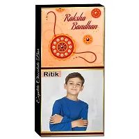 Expelite Personalized Chocolates For Rakhi- Unique Rakhi Gifts For Brother-thumb3