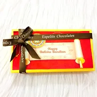 Expelite Rakhi Gift for Brother- Rakhi Combo-World Best Bro-18 Chocolate Gift Box-thumb2