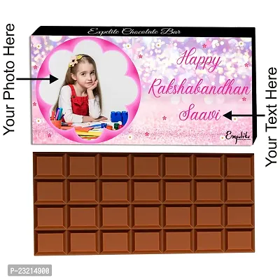 Expelite Personalised Rakhi Gifts For Sister - Best Raksha Bandhan Chocolate Gift Sister-thumb2