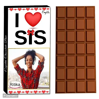 Expelite Personalized Chocolate Gift For Sister - Best Gift For Sister Online-thumb0