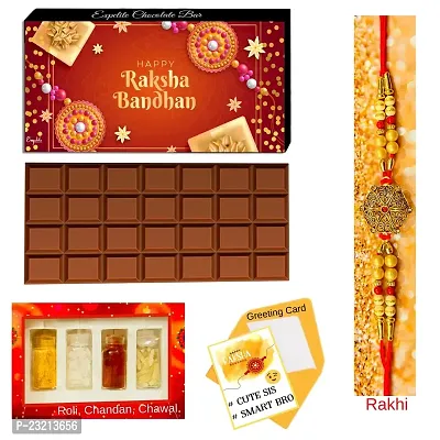 Expelite Rakhi With Chocolate Box - Rakshabandhan Gift To Sister With Rakhi Combo