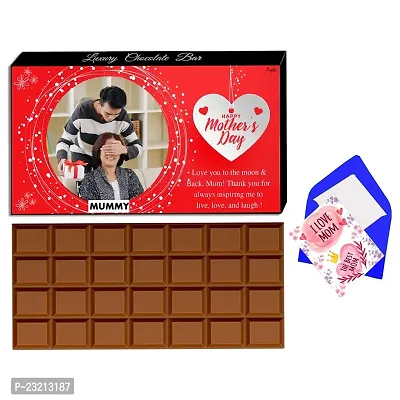 Expelite Personalised Mothers Day Gift Card with Chocolate Box from Grandson 100 Grams