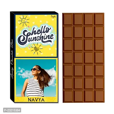 Expelite Personalised you are my sunshine Chocolate gift bar - 100 grams