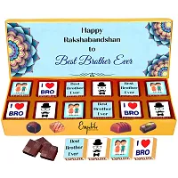 Expelite Special Raksha Bandhan Combo Pack - 12 Pieces Rakhi Chocolate Gifts For Brother-thumb1