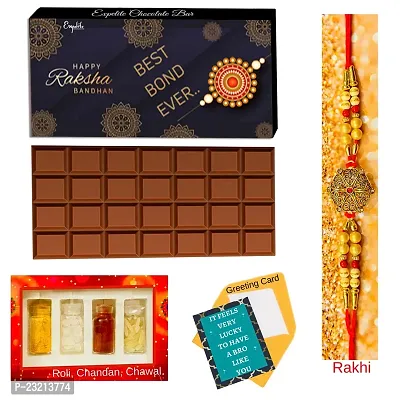 Expelite Best Chocolates For Rakhi- Unique Rakhi Gifts For Brother With Rakhi Combo