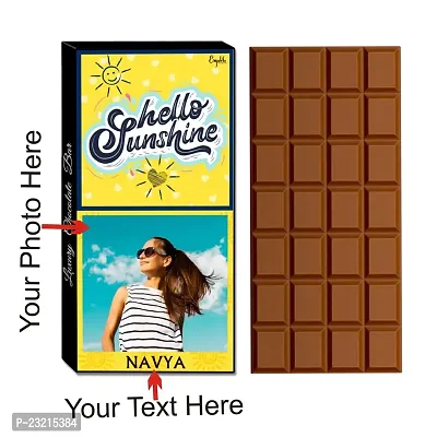 Expelite Personalised you are my sunshine Chocolate gift bar - 100 grams-thumb2