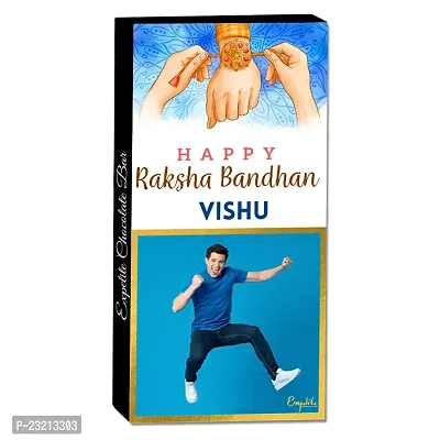 Expelite Personalised Raksha Bandhan Chocolate Gift For Bhai - Rakhi Gifts Siblings-thumb4