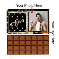 Expelite Personalised Love Chocolate gift bar online - 100 grams-thumb1
