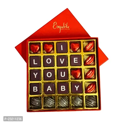 Expelite Personalised Valentines Day Gift/I Love You Baby Chocolate Box Chocolate Gift Pack-thumb4