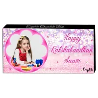 Expelite Personalised Rakhi Gifts For Sister - Best Raksha Bandhan Chocolate Gift Sister-thumb3