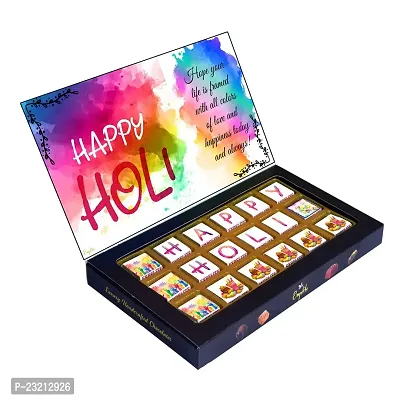 Expelite Holi Gifts Chocolate - 18 pc | Happy Holi Chocolate Box, Holi Special Celebration Gift Hamper (400g)-thumb2