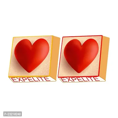 Expelite Personalised Red Heart Rectangle Chocolate Box-thumb3