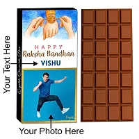Expelite Personalised Raksha Bandhan Chocolate Gift For Bhai - Rakhi Gifts Siblings-thumb1