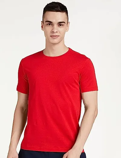 Stylish Solid T-Shirt For Men