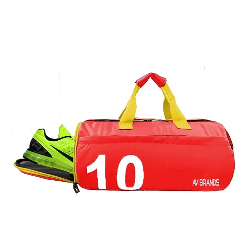 One28 Red Gym bag  Duffel bag red men and women