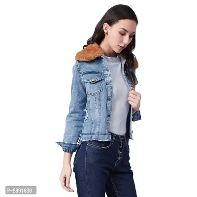 Gihuo Jean Jacket Women Casual Oversized Distressed Denim Jacket Boyfriend  Layered Unisex Hoodie for Couples (Small, Light Blue) at Amazon Women's  Coats Shop