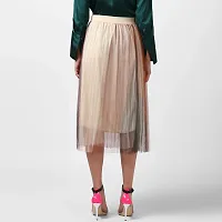 StyleStone Women's Multi-Colored Pleated Skirt (3543PleatMulti)-thumb1