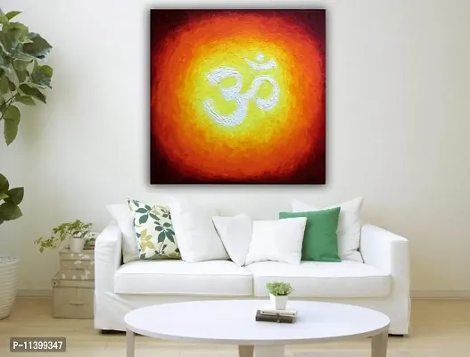 PIXELARTZ Canvas Painting - Om Shanti - Spritual Healing-thumb2