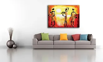 PIXELARTZ Canvas Painting - Contemporary Abstract Art-thumb1