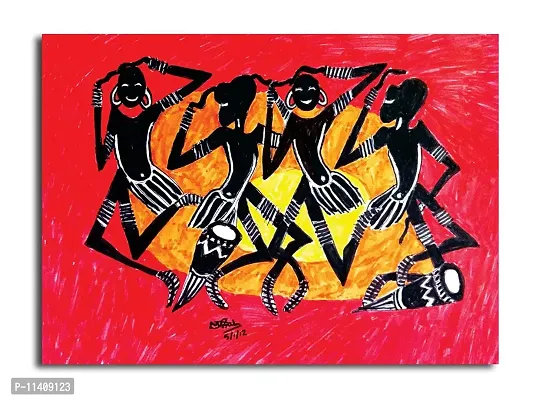 PIXELARTZ Canvas Painting - African Painting