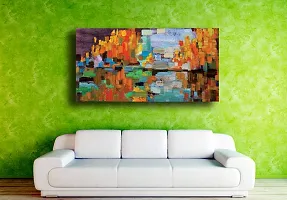 PIXELARTZ Canvas Painting - Summer Spring - Nature Canvas Art - Modern Art Paintings - Paintings for Home Decor - Paintings for Drawing Room - Wall Paintings for Bedroom - Paintings for Living Room - Canvas Paintings for Wall - Without Frame.-thumb1