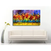 PIXELARTZ Canvas Painting Landscape Modern Art Painting for Home Decor ( Without Frame )-thumb1