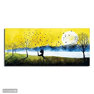 PIXELARTZ Canvas Paintings - Letting Go - Without Frame - Modern Art Paintings - Paintings for Home Decor - Paintings for Drawing Room - Wall Paintings for Bedroom - Paintings for Living Room - Canvas Paintings for Wall.