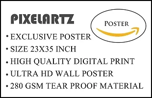 PIXELARTZ Wall Poster - Captain America Poster - 35 Inch X 23 Inch-thumb4