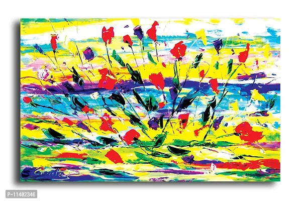PIXELARTZ Canvas Painting - Floral Painting