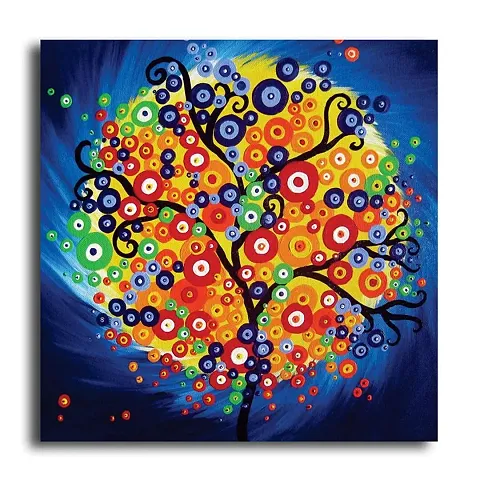 PIXELARTZ Canvas Painting - Tree of Life Painting