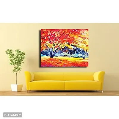PIXELARTZ Canvas Painting - Beauty of Nature - Nature Canvas Art - Modern Art Paintings - Paintings for Home Decor - Paintings for Drawing Room - Wall Paintings for Bedroom - Paintings for Living Room - Canvas Paintings for Wall - Without Frame.
