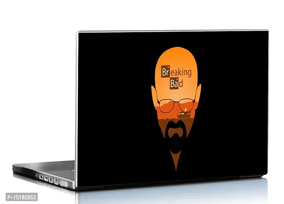 PIXELARTZ Laptop Skins Breaking Bad Fan Art 15.6 Inches Laptop Skins/Stickers for Dell-Lenovo-Acer-HP (1078)