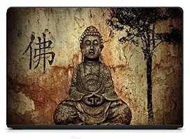 PIXELARTZ Laptop Skin Lord Buddha - 15.6 Inches (3039)-thumb1
