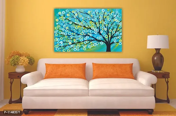 PIXELARTZ Canvas Painting - Abstract Painting Tree-thumb2