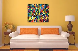 PIXELARTZ Canvas Painting - Abstract Art-thumb1