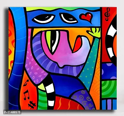 PIXELARTZ Canvas Painting - Abstract Pop Art